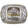 Men Cody James | Cody James Men'S Oregon Two-Tone Belt Buckle Discount