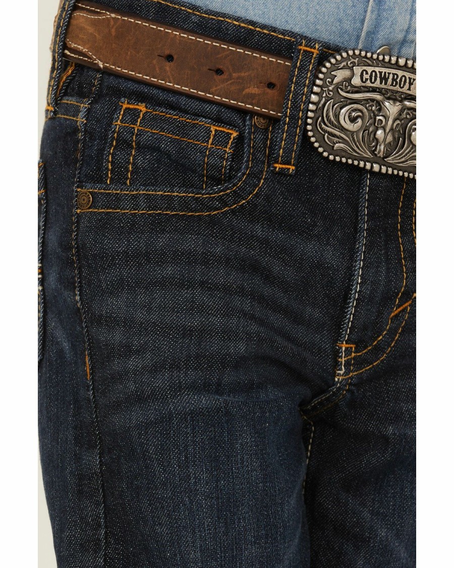 Gifts Cody James | Cody James Boys' Night Hawk Wash Slim Straight Jeans Discount