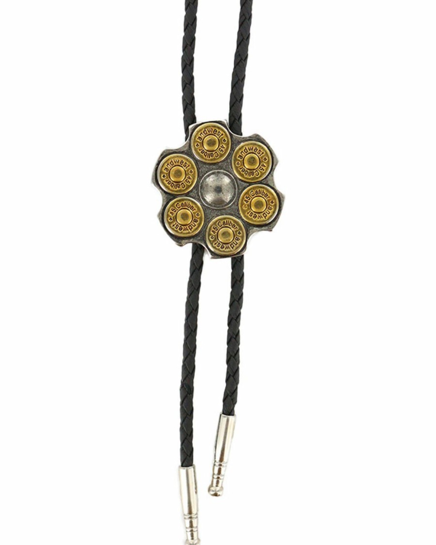 Men Cody James | Cody James Men'S Pistol Barrel Bolo Tie Online