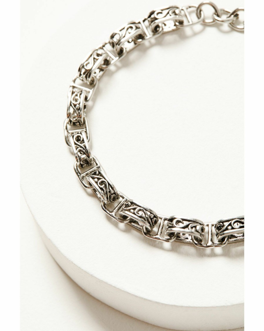 Gifts Cody James | Cody James Scroll Link Chain Bracelet Sale