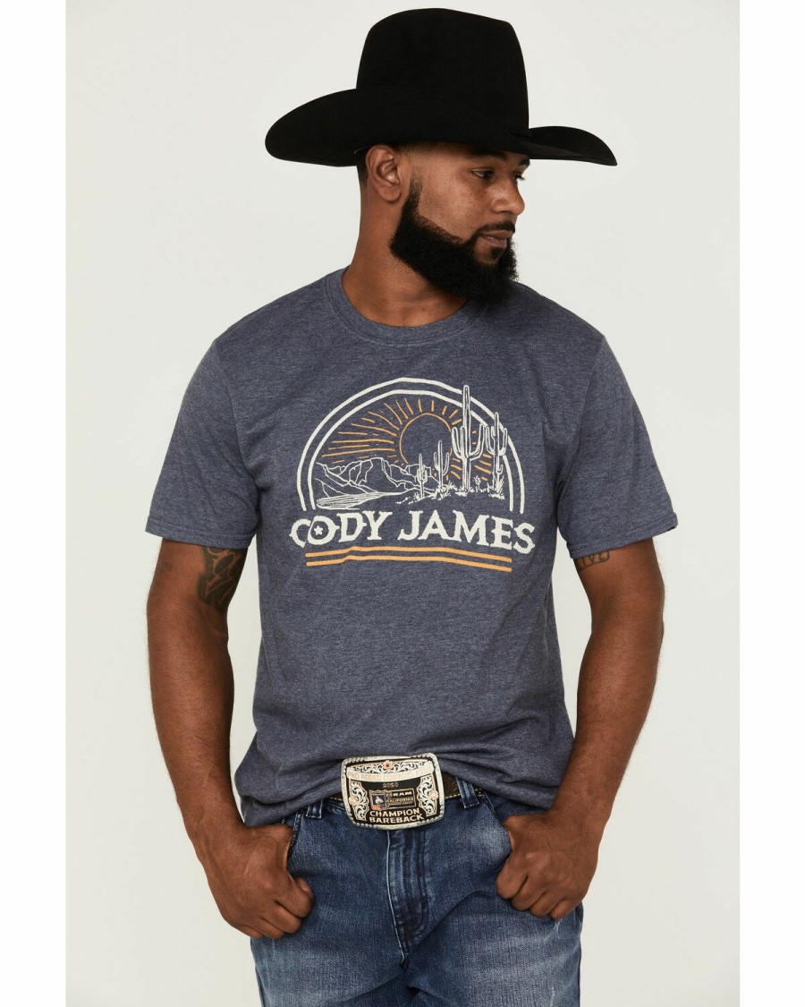 Clothing Cody James | Cody James Men'S Desert Scene Graphic T-Shirt Outlet