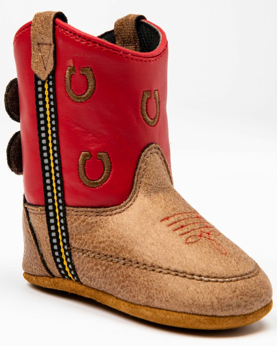 Gifts Cody James | Cody James Infant Boys' Red Horseshoe Poppet Western Boots Outlet