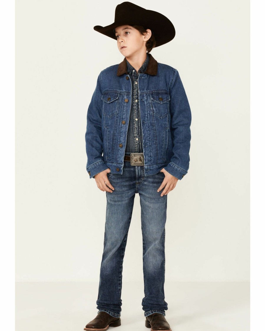 Gifts Cody James | Cody James Boys' Sherpa-Lined Denim Jacket Online