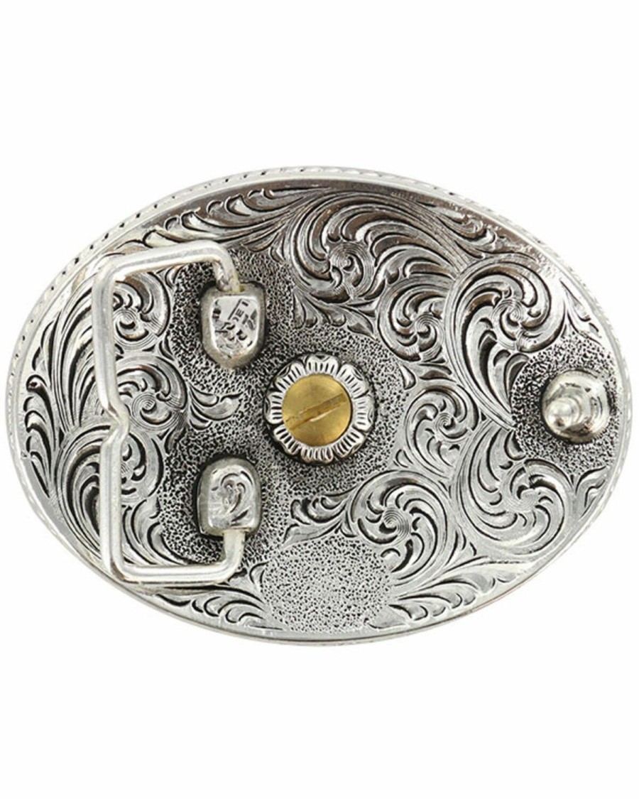 Men Cody James | Cody James Oval Dual-Tone Arizona Buckle Outlet