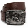 Men Cody James | Cody James Men'S Iconic Bronc Rider Buckle Belt Discount