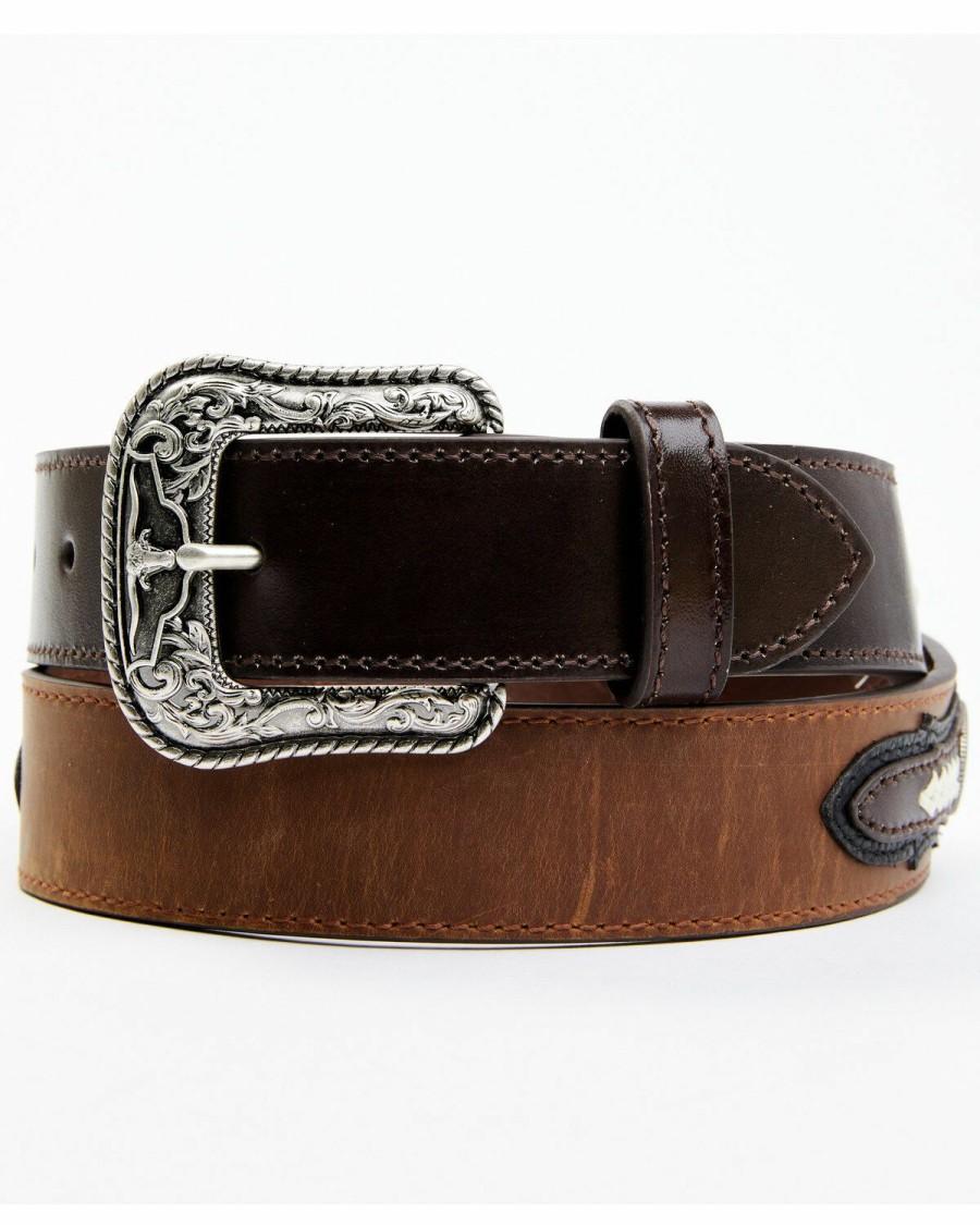 Men Cody James | Cody James Men'S Praying Cowboy Concho Belt Outlet