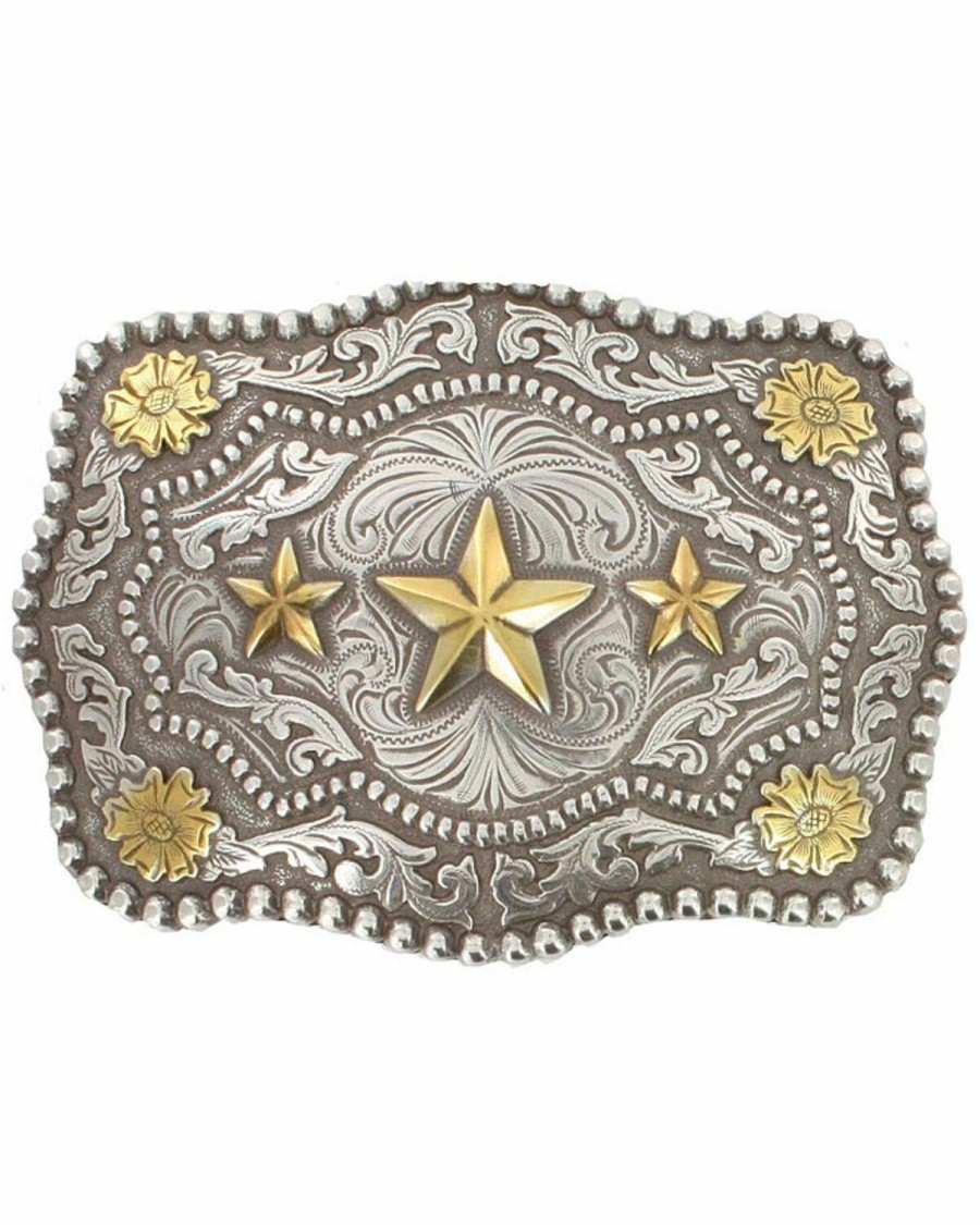 Men Cody James | Cody James Men'S Triple Star Belt Buckle Online