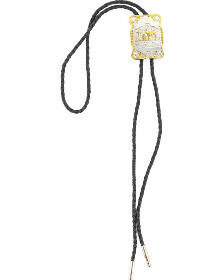 Men Cody James | Cody James Men'S Horse And Cross Bolo Tie Outlet