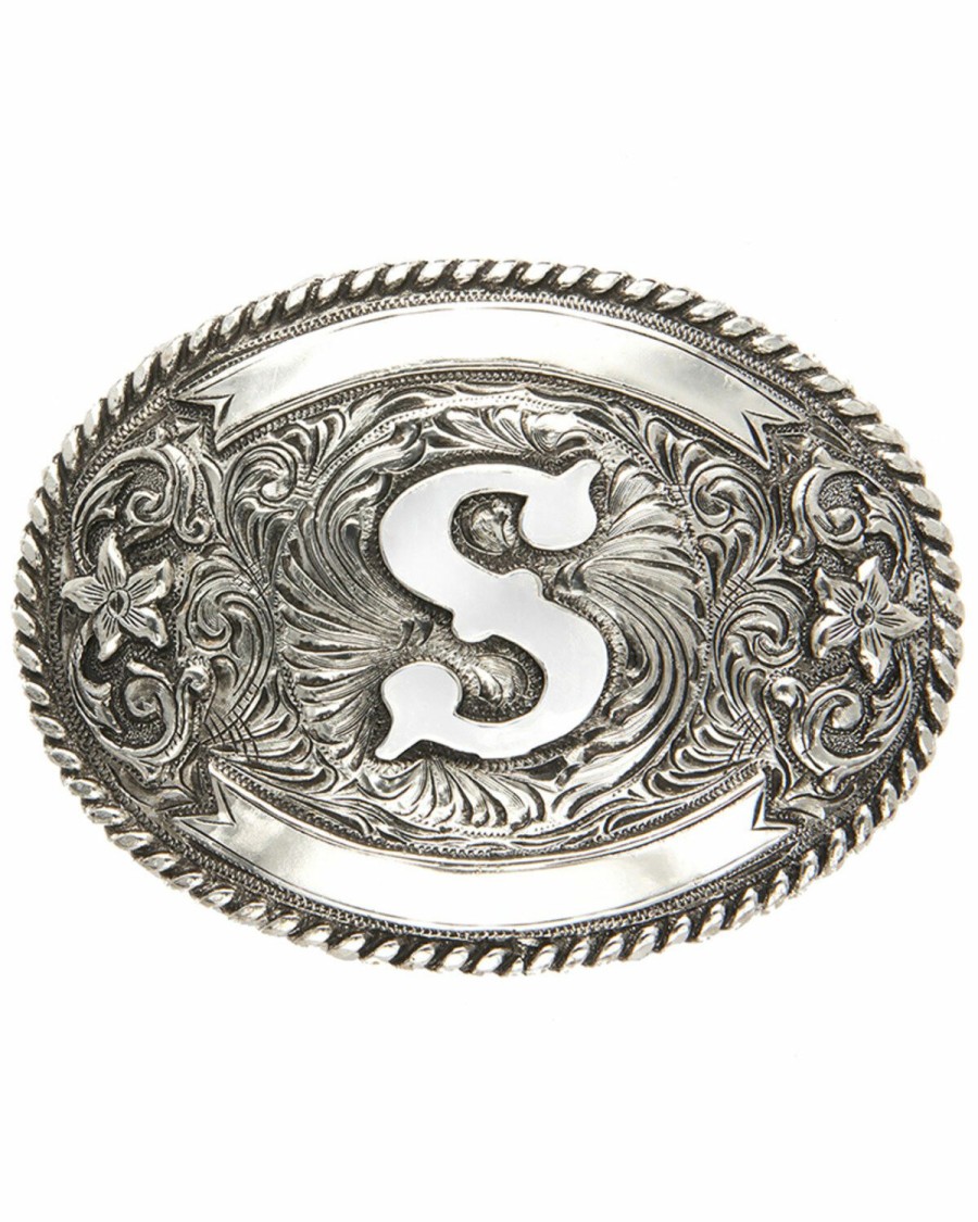 Men Cody James | Cody James Men'S Initial S Belt Buckle Online