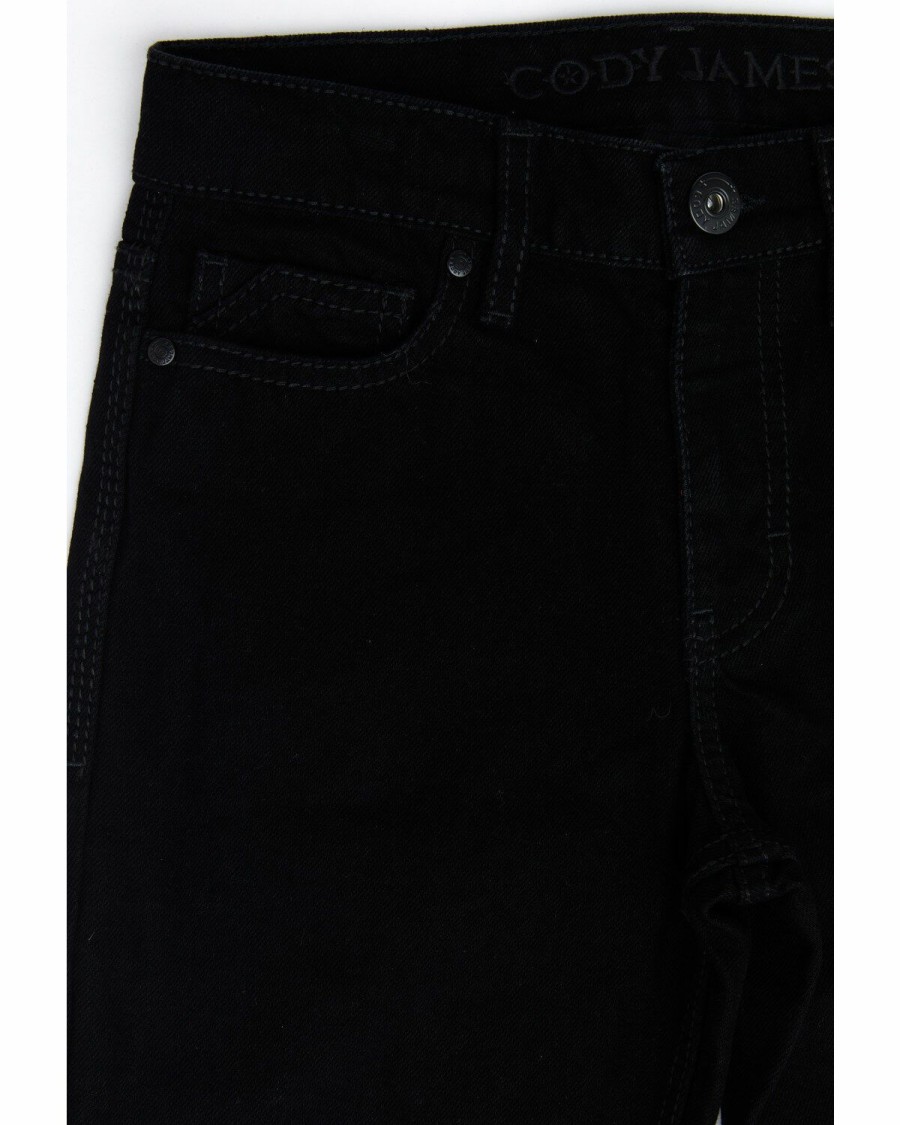 Clothing Cody James | Cody James Boys' 8-20 Night Rider Rigid Relaxed Bootcut Jeans Discount