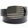 Men Cody James | Cody James Men'S Black Stars & Stripes Belt Sale