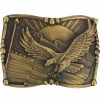 Men Cody James | Cody James Men'S Antiqued American Flag And Eagle Belt Buckle Online