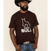 Clothing Cody James | Cody James Men'S Take No Bull Graphic Short Sleeve T-Shirt Discount