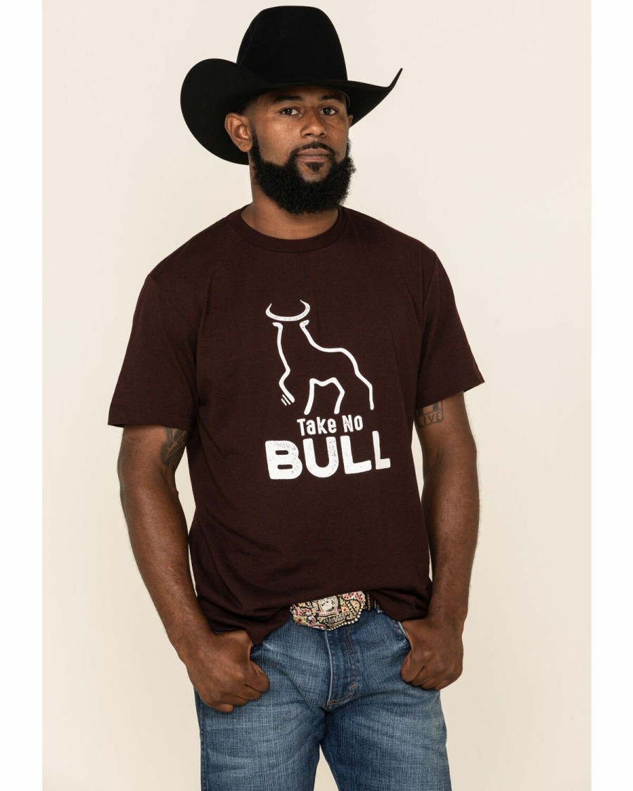 Clothing Cody James | Cody James Men'S Take No Bull Graphic Short Sleeve T-Shirt Discount