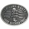 Men Cody James | Cody James Men'S God, Guns, & Guts Made America Free Buckle Outlet