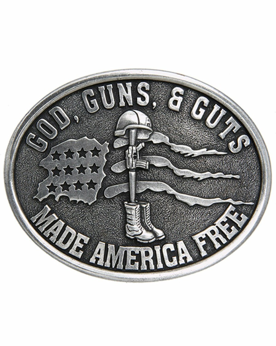 Men Cody James | Cody James Men'S God, Guns, & Guts Made America Free Buckle Outlet