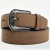 Men Cody James | Cody James Men'S Brown Casual Billet Leather Belt Sale