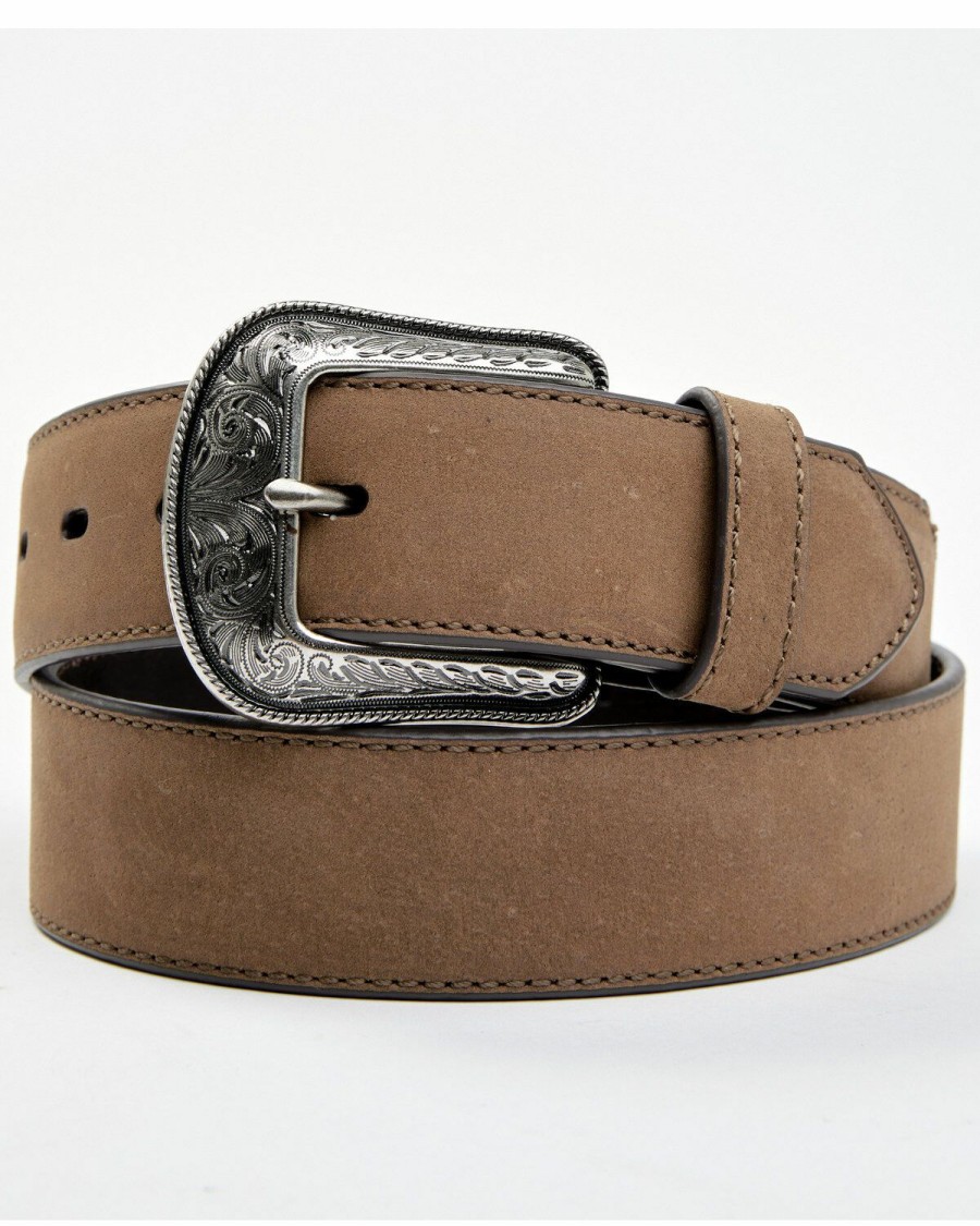 Men Cody James | Cody James Men'S Brown Casual Billet Leather Belt Sale