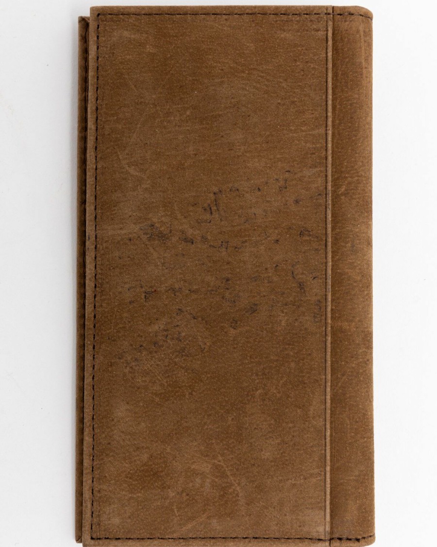 Men Cody James | Cody James Men'S Croc Embossed Leather Checkbook Wallet Sale