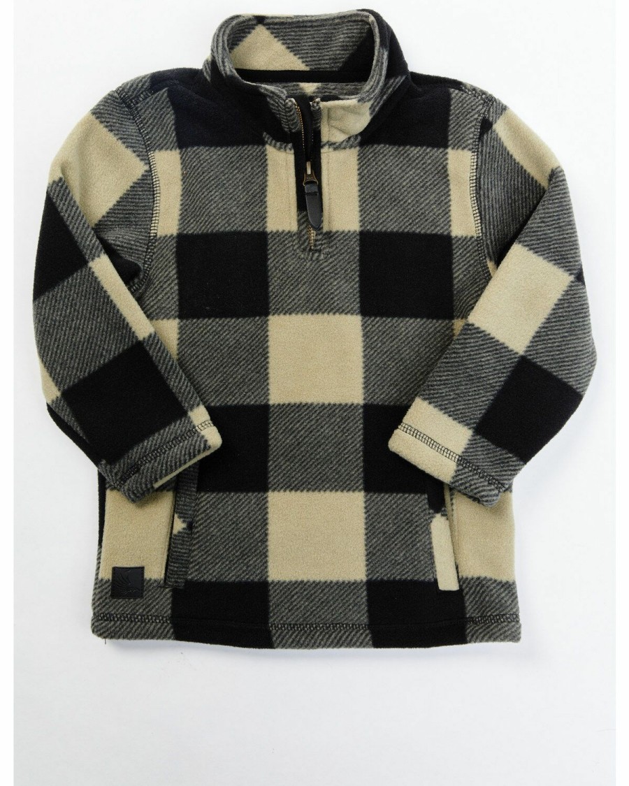 Clothing Cody James | Cody James Toddler Boys' Lumberjack Plaid Polar Fleece Jacket Outlet