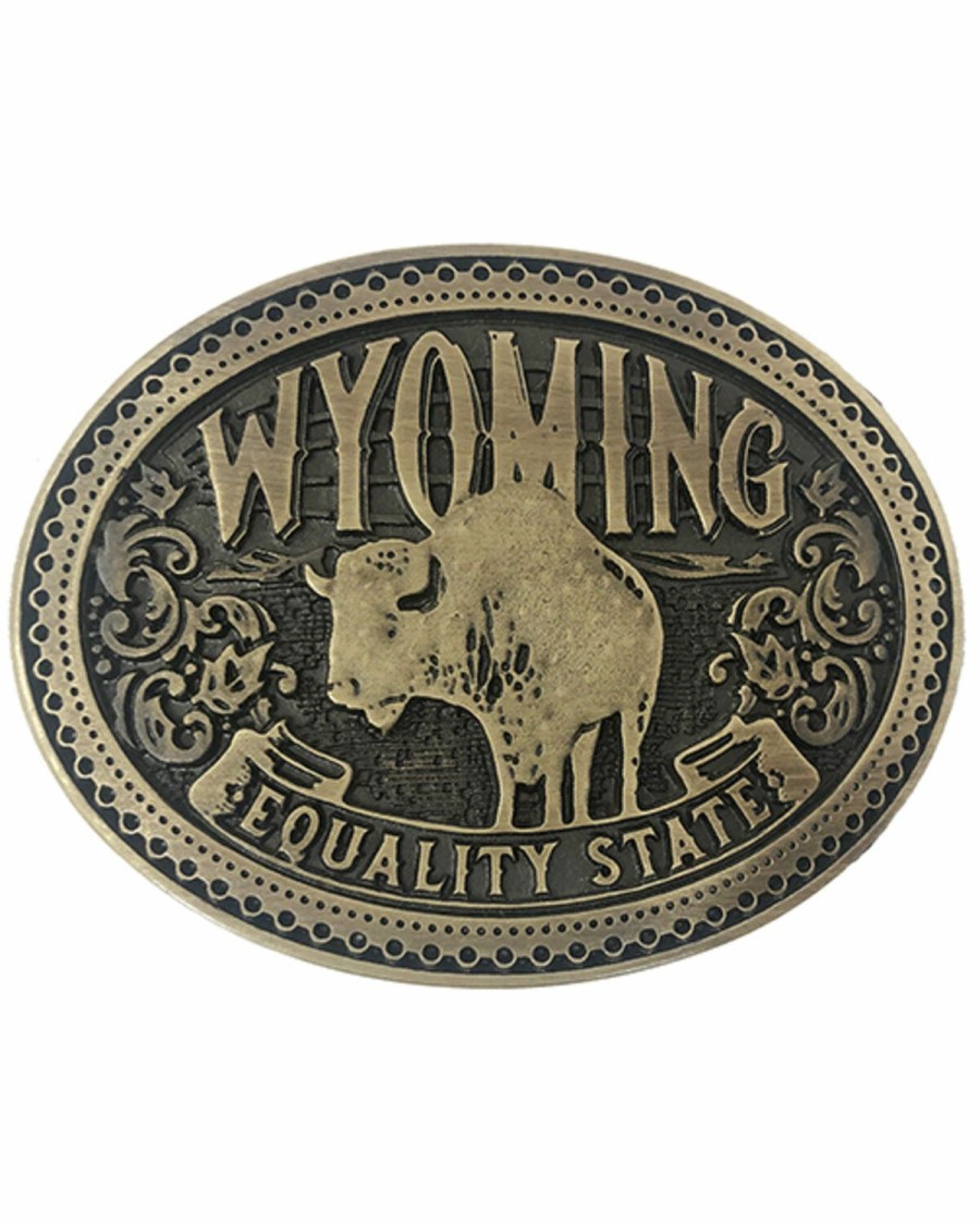 Men Cody James | Cody James Men'S Wyoming Heritage Buckle Discount