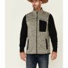 Clothing Cody James | Cody James Men'S Quest Contrast Pocket Sweater Knit Zip-Front Vest Discount