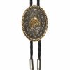 Men Cody James | Cody James Men'S Horse Head Medallion Bolo Tie Discount