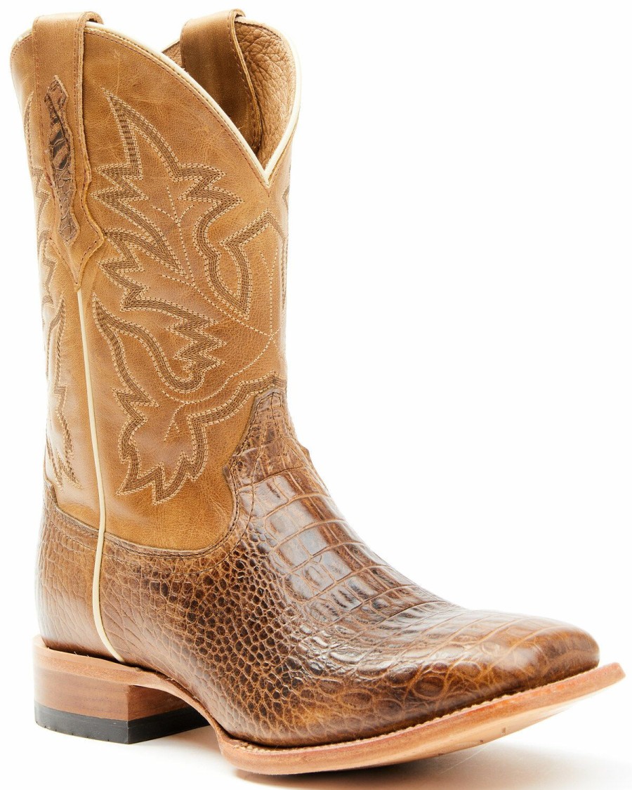 Gifts Cody James | Cody James Men'S The Duval Union Caiman Print Performance Western Boots Broad Square Toe Discount