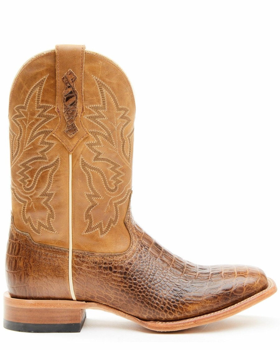 Gifts Cody James | Cody James Men'S The Duval Union Caiman Print Performance Western Boots Broad Square Toe Discount