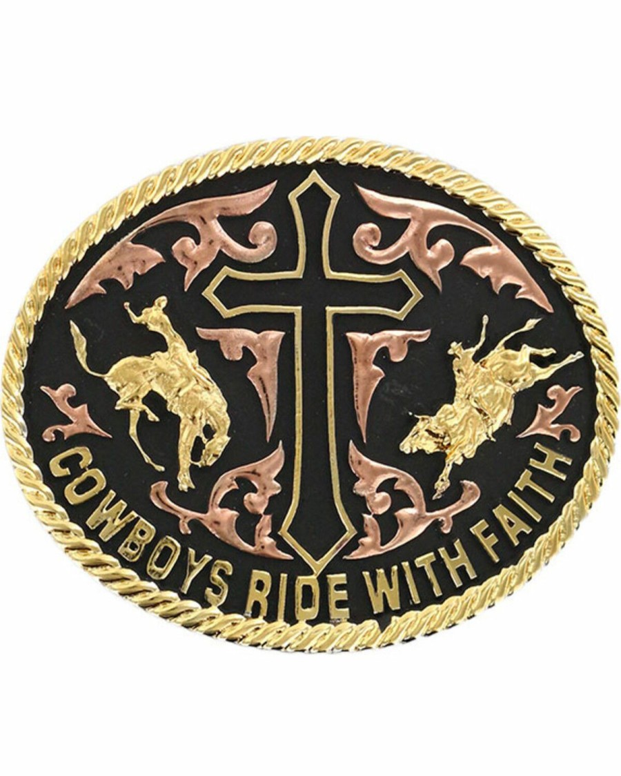 Men Cody James | Cody James Men'S Ride With Faith Belt Buckle Online