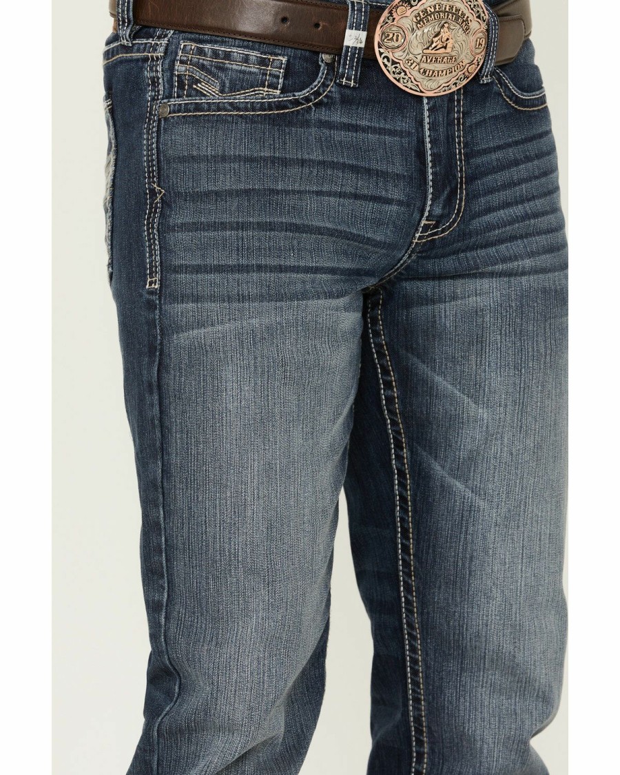 Men Cody James | Cody James Men'S Moonlight Medium Wash Stretch Slim Straight Jeans Sale