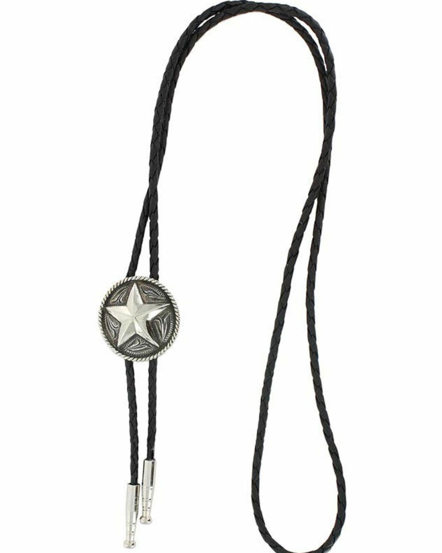 Gifts Cody James | Cody James Men'S Sheriff Star Bolo Tie Discount