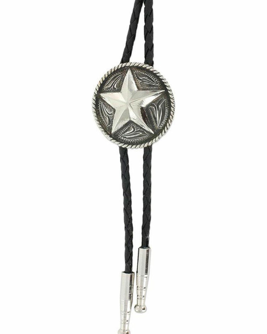 Gifts Cody James | Cody James Men'S Sheriff Star Bolo Tie Discount