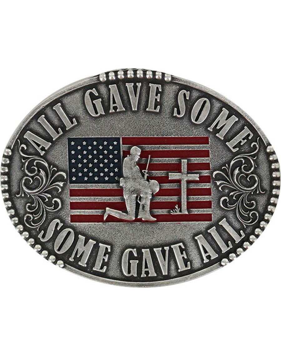 Men Cody James | Cody James Men'S Military Memorial Belt Buckle Online