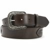 Men Cody James | Cody James Men'S Metal Concho Overlay Western Belt Discount