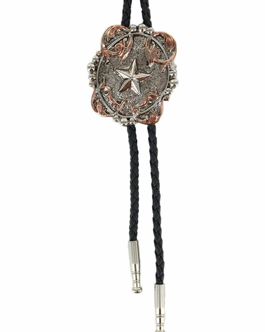 Men Cody James | Cody James Men'S Western Star Bolo Tie Discount