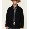 Gifts Cody James | Cody James Core Men'S American Embroidered Sleeve Zip-Front Steamboat Jacket Outlet