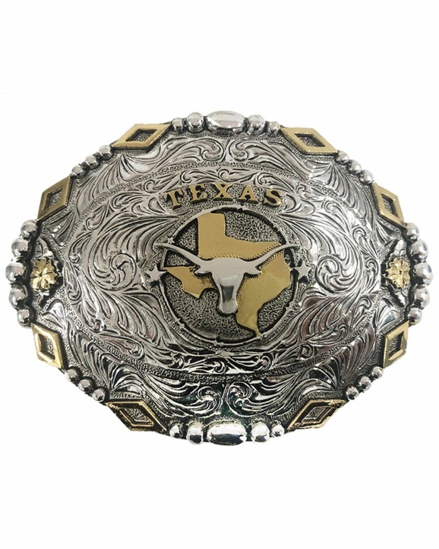 Men Cody James | Cody James Men'S Texas Longhorn Regional Buckle Sale