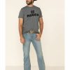 Men Cody James | Cody James Core Men'S Crupper Light Wash Performance Stretch Slim Bootcut Jeans Sale