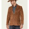 Men Cody James | Cody James Men'S Brown Blazer Long Sale