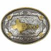 Men Cody James | Cody James Oval Dual-Tone Texas Buckle Discount