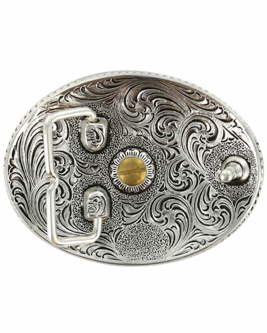 Men Cody James | Cody James Oval Dual-Tone Texas Buckle Discount