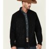 Gifts Cody James | Cody James Core Men'S Charcoal Southwestern Print Zip-Front Steamboat Jacket Discount