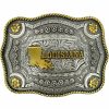 Men Cody James | Cody James Dual Tone Louisiana Buckle Outlet