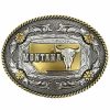 Men Cody James | Cody James Oval Dual-Tone Montana Buckle Sale