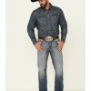 Clothing Cody James | Cody James Core Men'S Silver Spur Medium Wash Performance Stretch Slim Bootcut Jeans Outlet