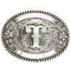 Gifts Cody James | Cody James Men'S Initial T Belt Buckle Discount