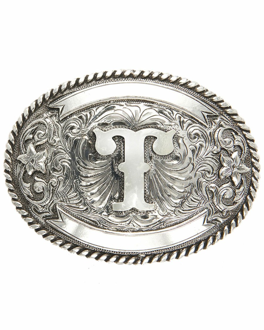 Gifts Cody James | Cody James Men'S Initial T Belt Buckle Discount