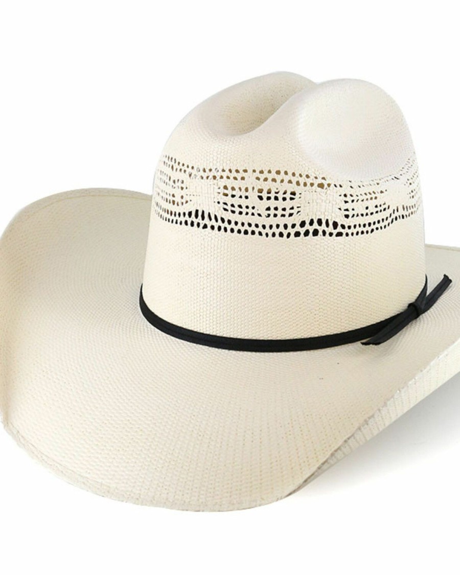 Men Cody James | Cody James Cattleman'S Crease Straw Western Hat Discount