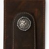 Men Cody James | Cody James Men'S Boot Stitch Money Clip Leather Wallet Discount